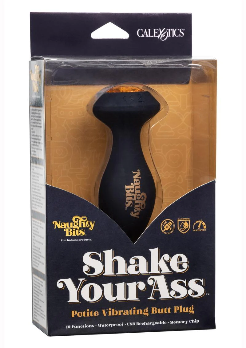 Naughty Bits Shake Your Ass Petite Vibrating Butt Plug - Image 4