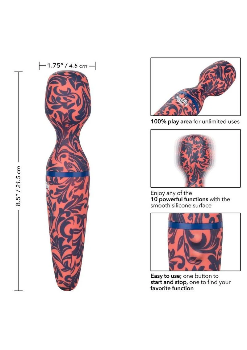 Naughty Bits W.I.L.F Wand Massager Multicolor Waterproof Vibrator - Image 3