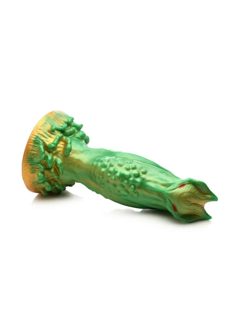Nebula Alien Silicone Dildo Vibrant Green Design for World Pleasure - Image 2