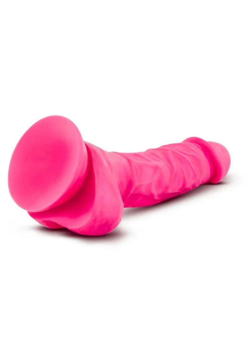Neo Dual Density Dildo With Balls - Image 12