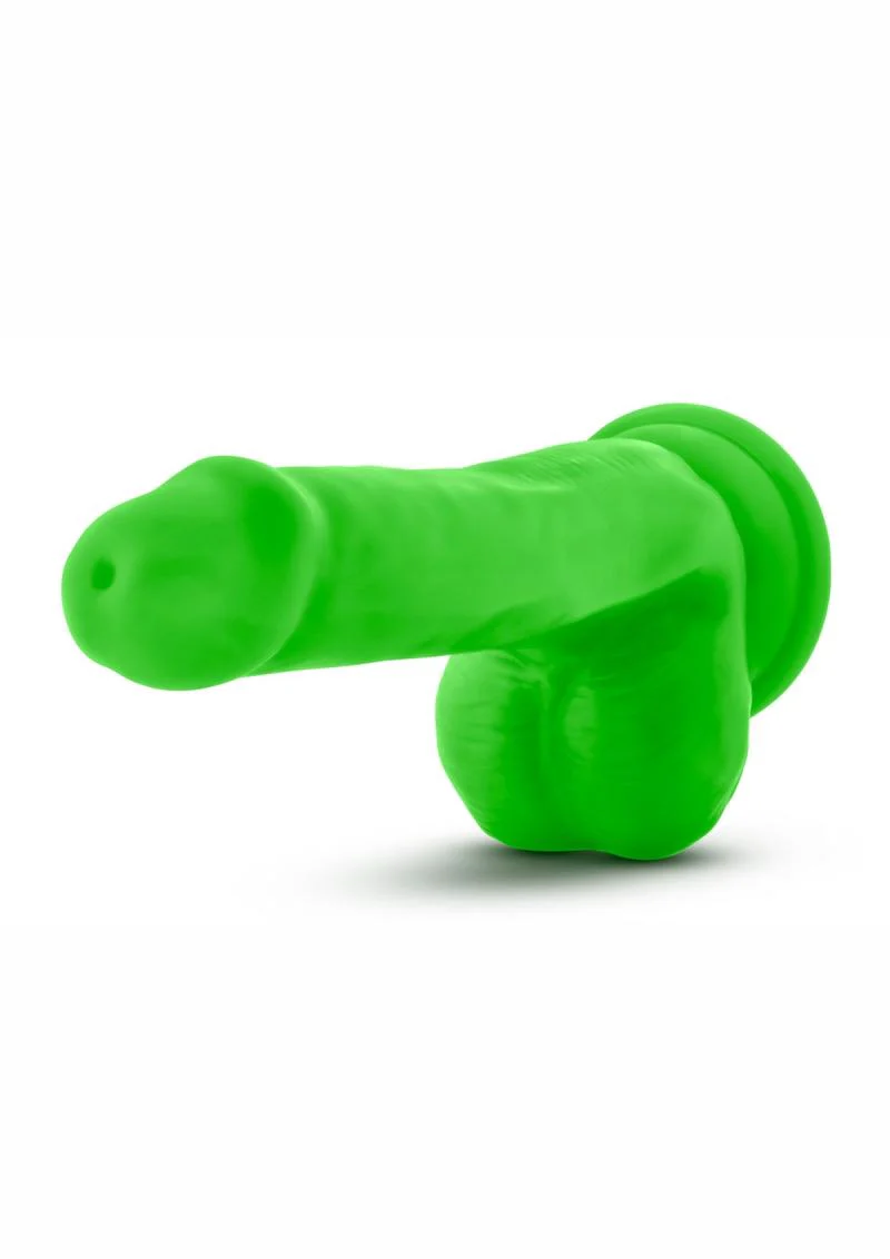 Neo Dual Density Dildo With Balls - Image 3