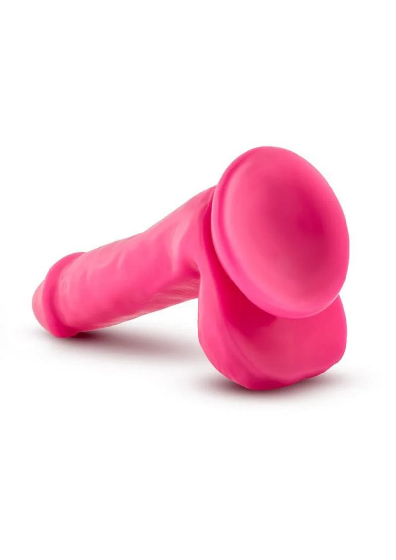 Neo Dual Density Dildo With Balls - Image 7