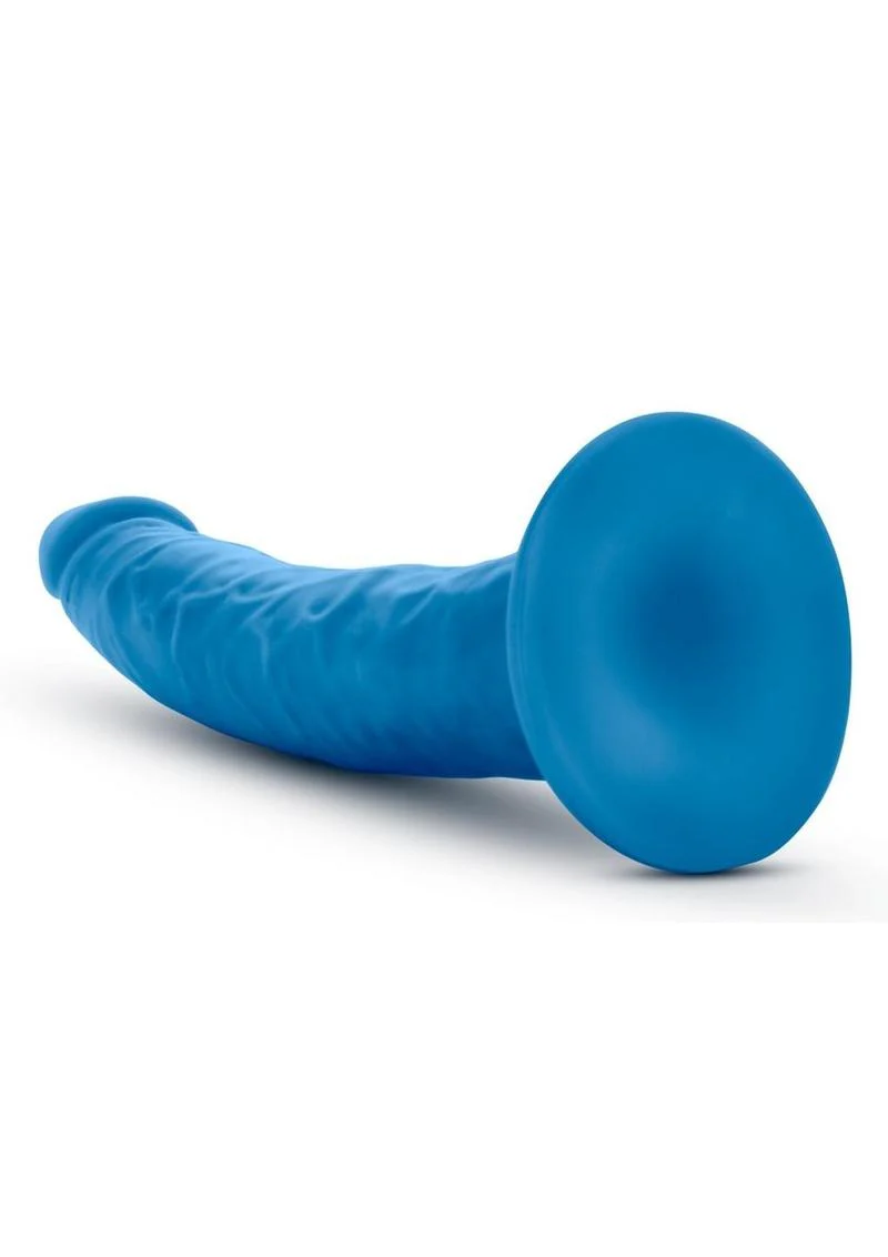 Neo Elite Dual-Density Blush Silicon And Harness Compatible Dildo - Image 3