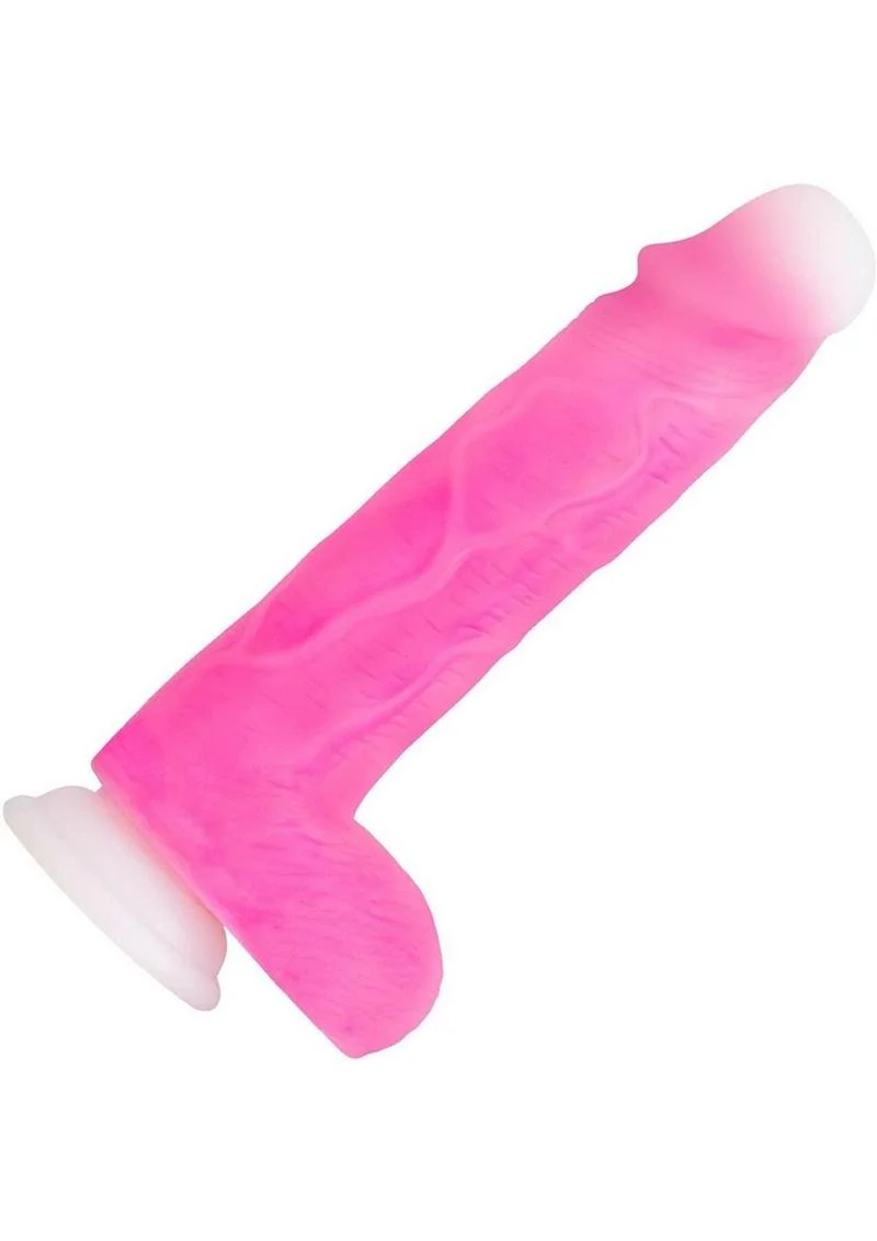 Neo Elite Roxy Silicone Gyrating Dildo with Remote Control 8 Inch Pink - Image 2