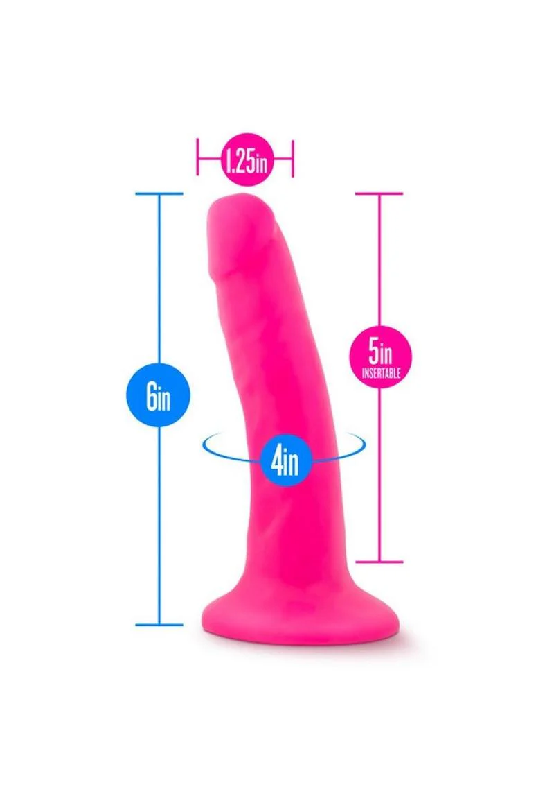 Neo Fragrance-Free Dual Density Dildo With Balls - Image 16