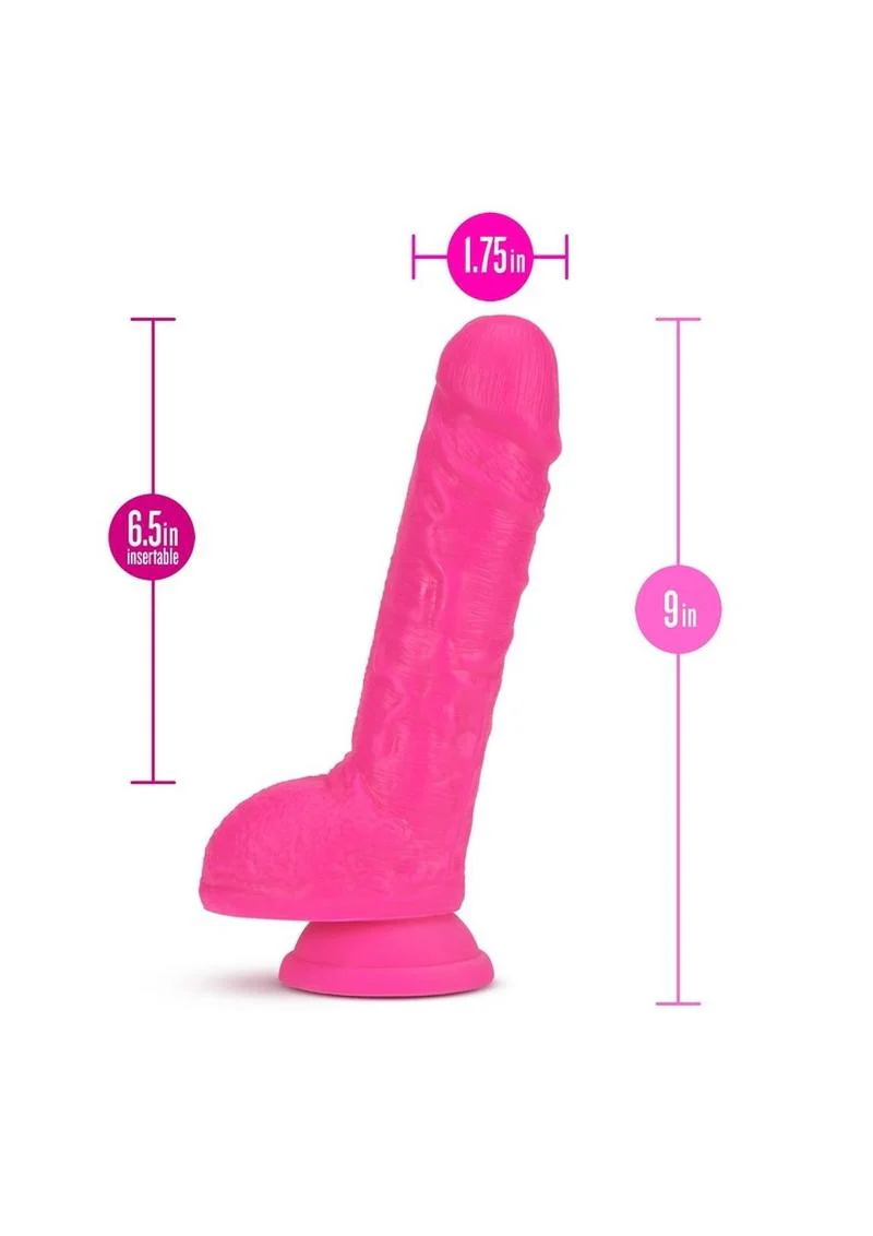 Neo Fragrance-Free Dual Density Dildo With Balls - Image 20