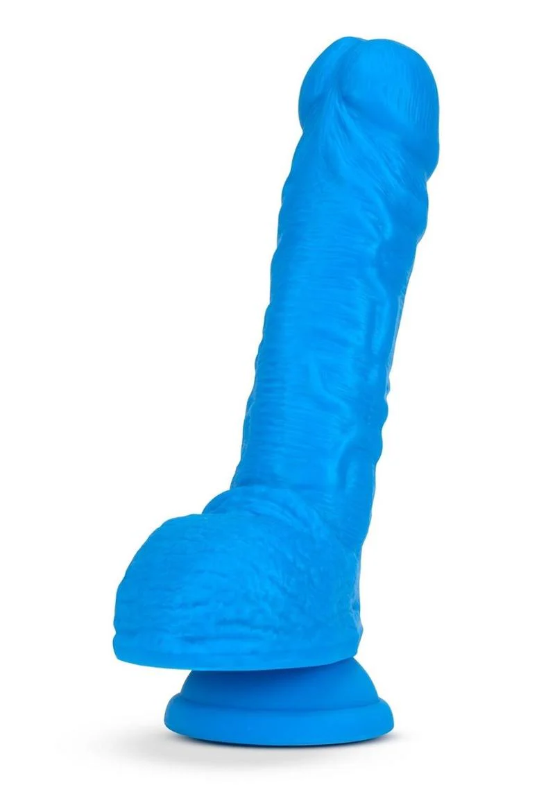 Neo Fragrance-Free Dual Density Dildo With Balls - Image 4