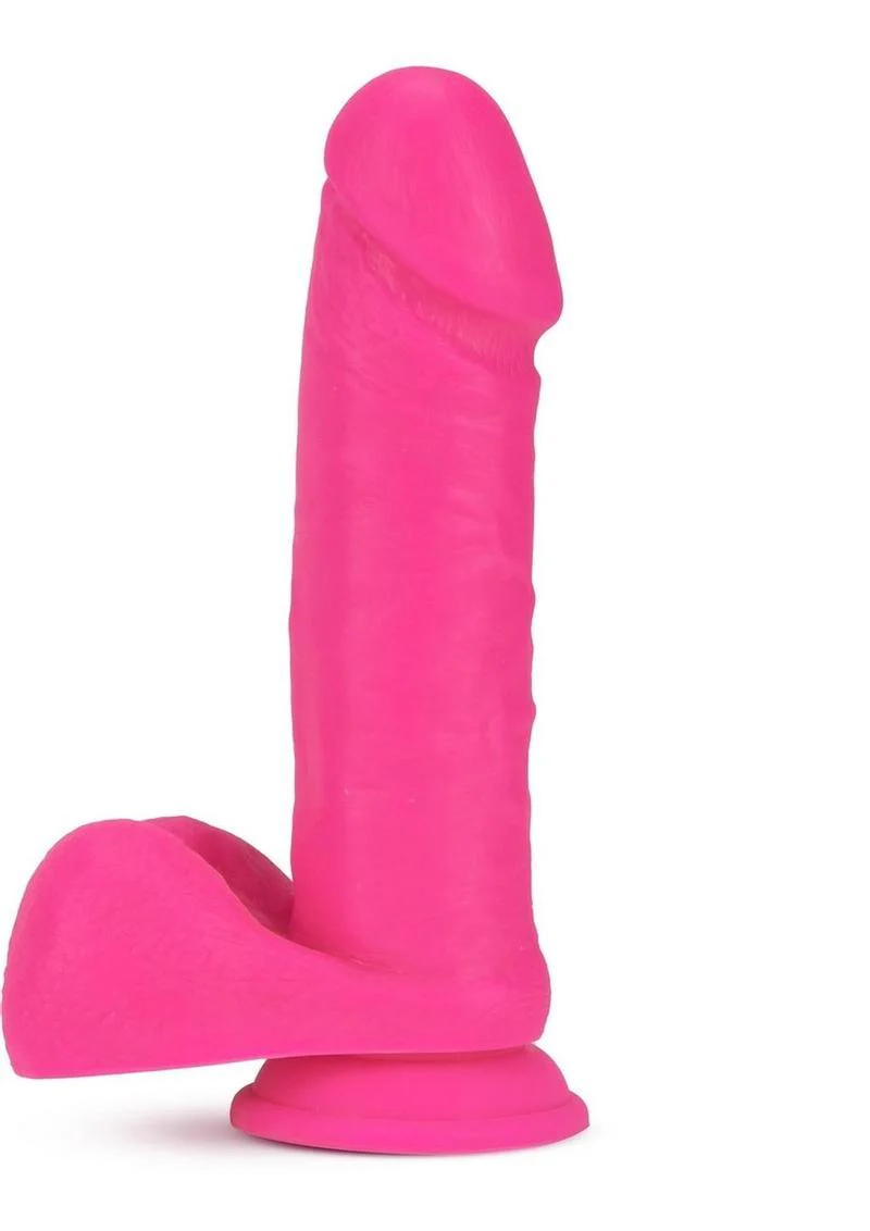 Neo Fragrance-Free Dual Density Dildo With Balls - Image 6
