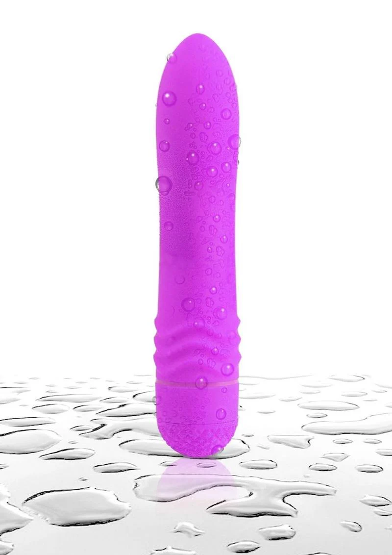 Neon Luv Touch Waves Waterproof Textured Vibrator - Image 2
