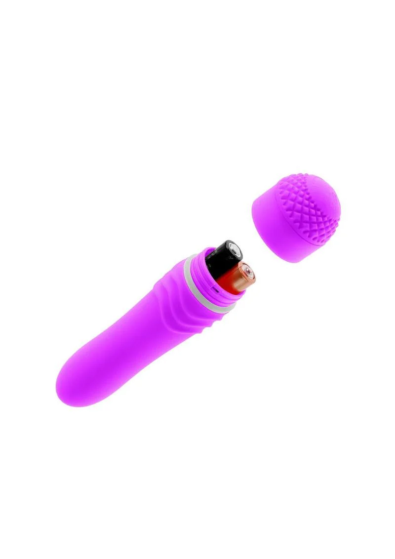 Neon Luv Touch Waves Waterproof Textured Vibrator - Image 3