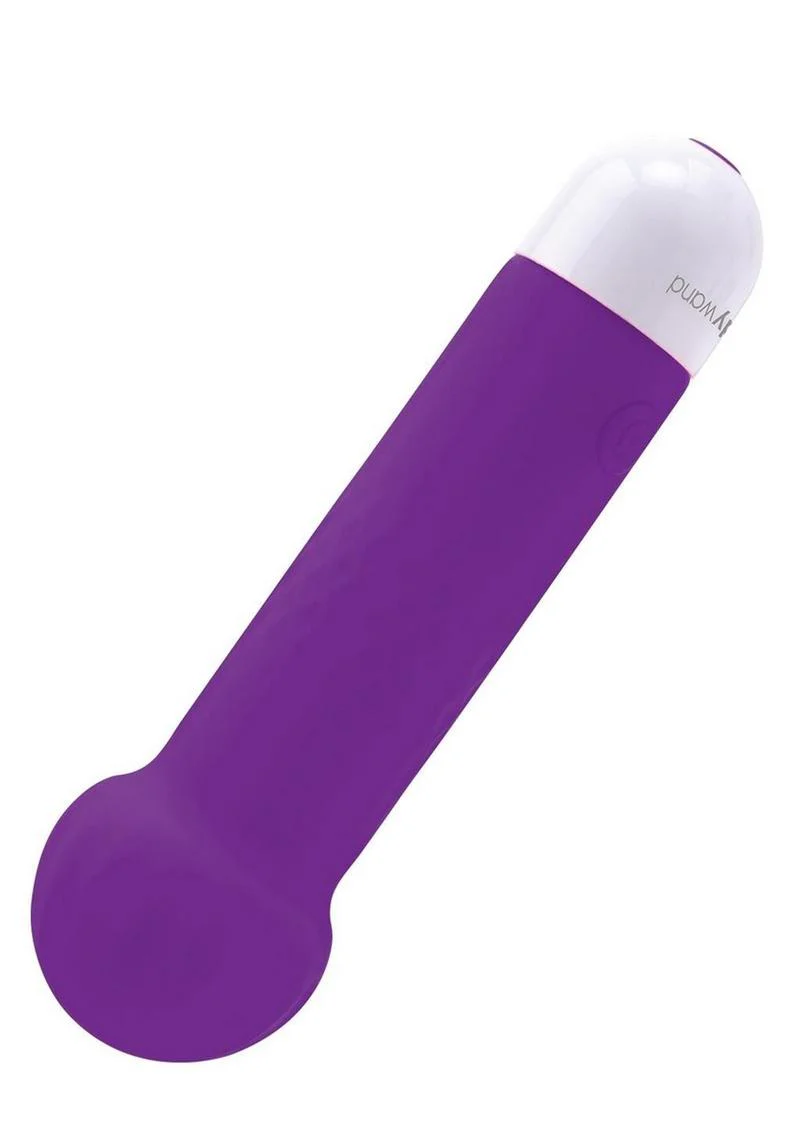 Neon Pocket Wand Compact Rechargeable Silicone Massager - Image 4