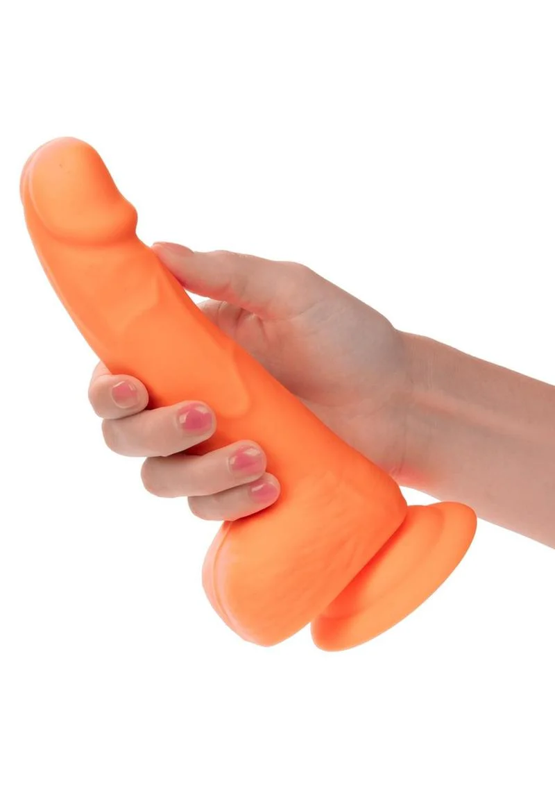 Neon Silicone Studs Dildo Fits Most Harnesses - Image 9