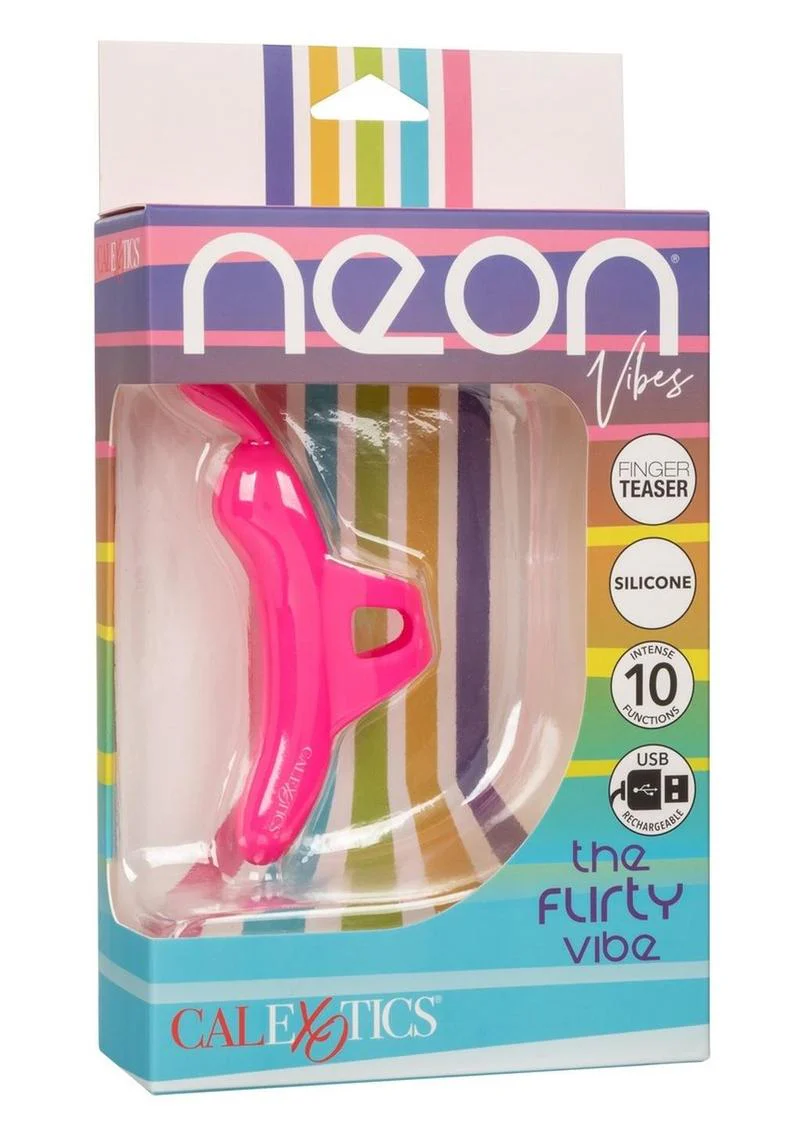 Neon Vibes Flirty Finger Vibrator - Image 4