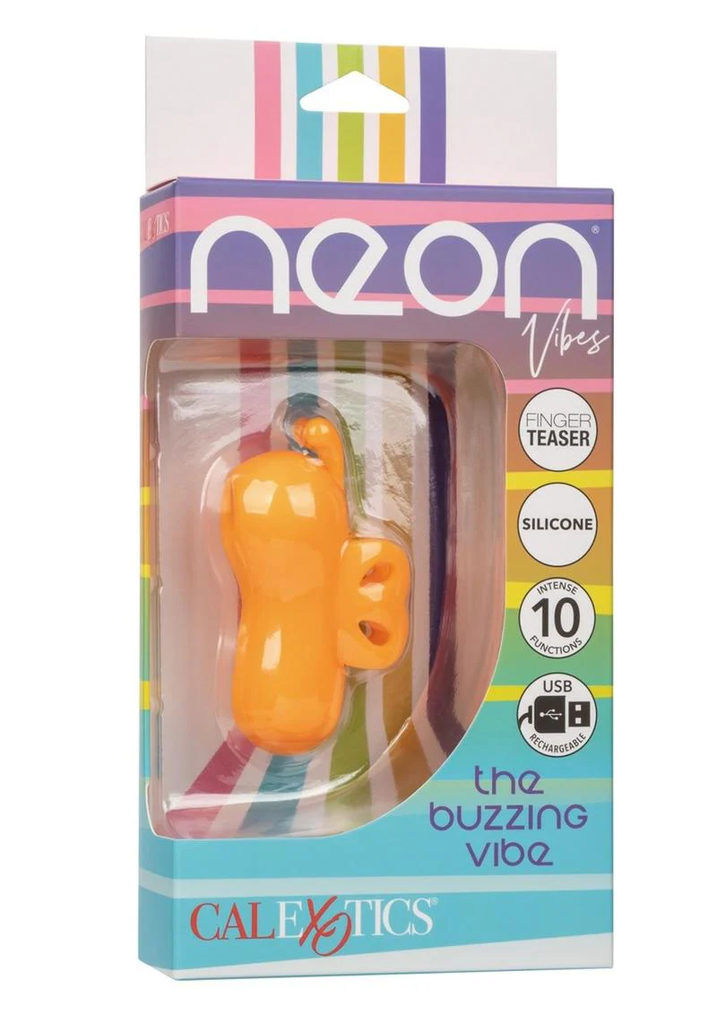 Neon Vibes The Buzzing Vibe Rechargeable Finger Vibrator - Image 4
