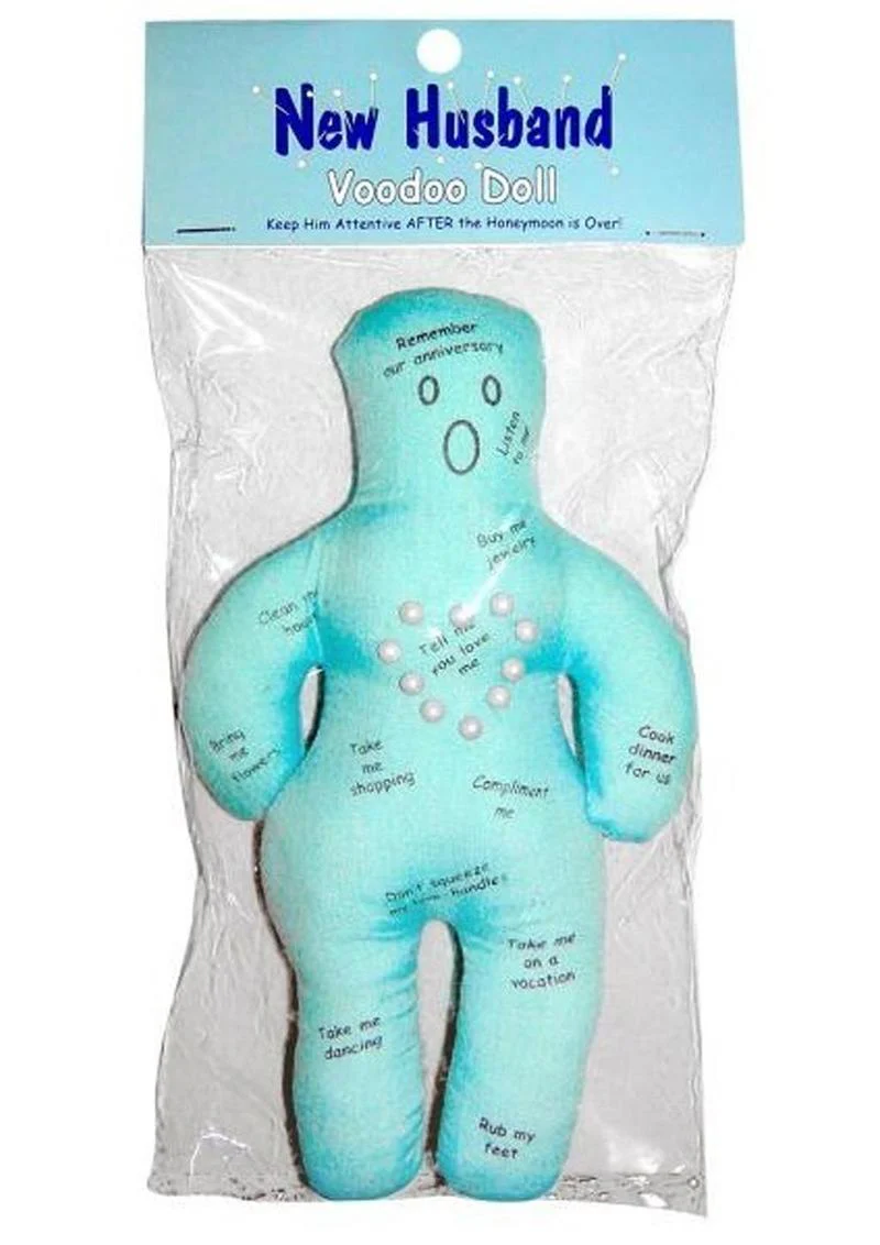 New Husband Voodoo Doll Fun and Cheeky Gift for Newlyweds - Image 2