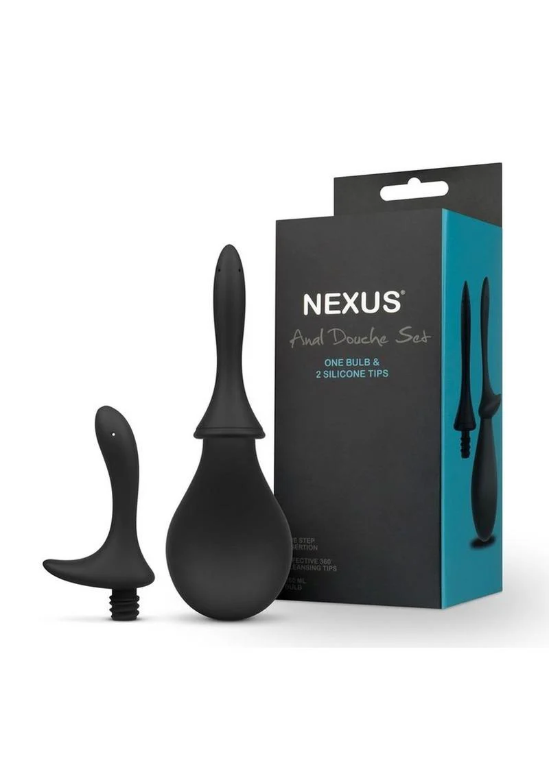 Nexus Anal Douche One Bulb And Two Silicone Tips - Image 2