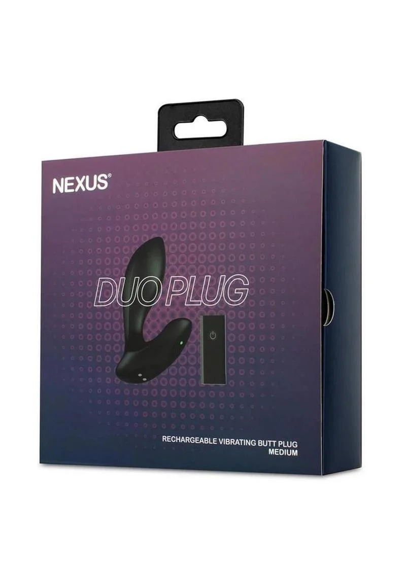 Nexus Duo Plug Medium Rechargeable Vibrating Butt Plug - Image 3