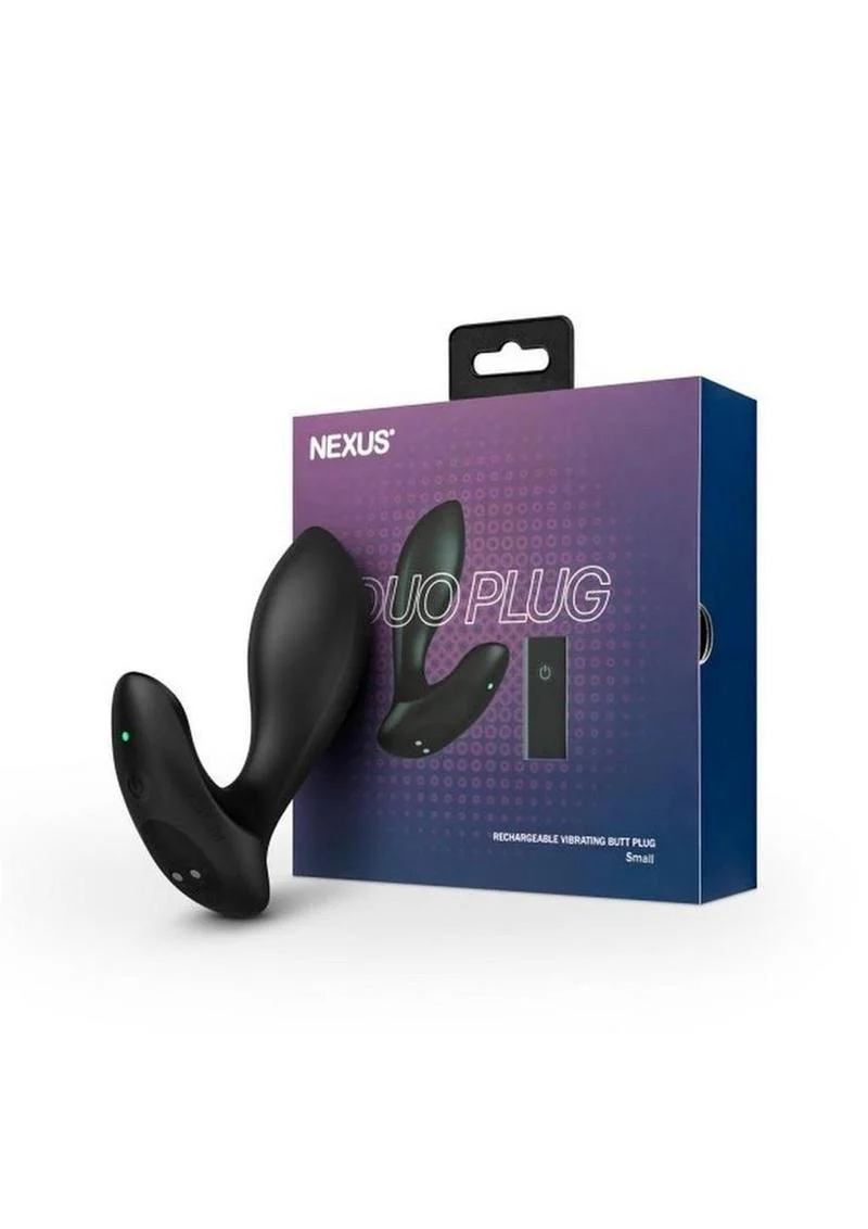 Nexus Duo Plug Small Rechargeable Silicone Butt Plug - Image 3