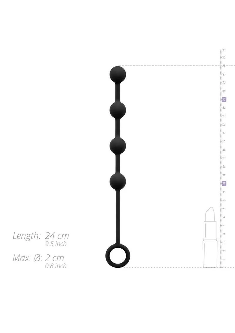 Nexus Excite Small Silicone Anal Beads - Image 3