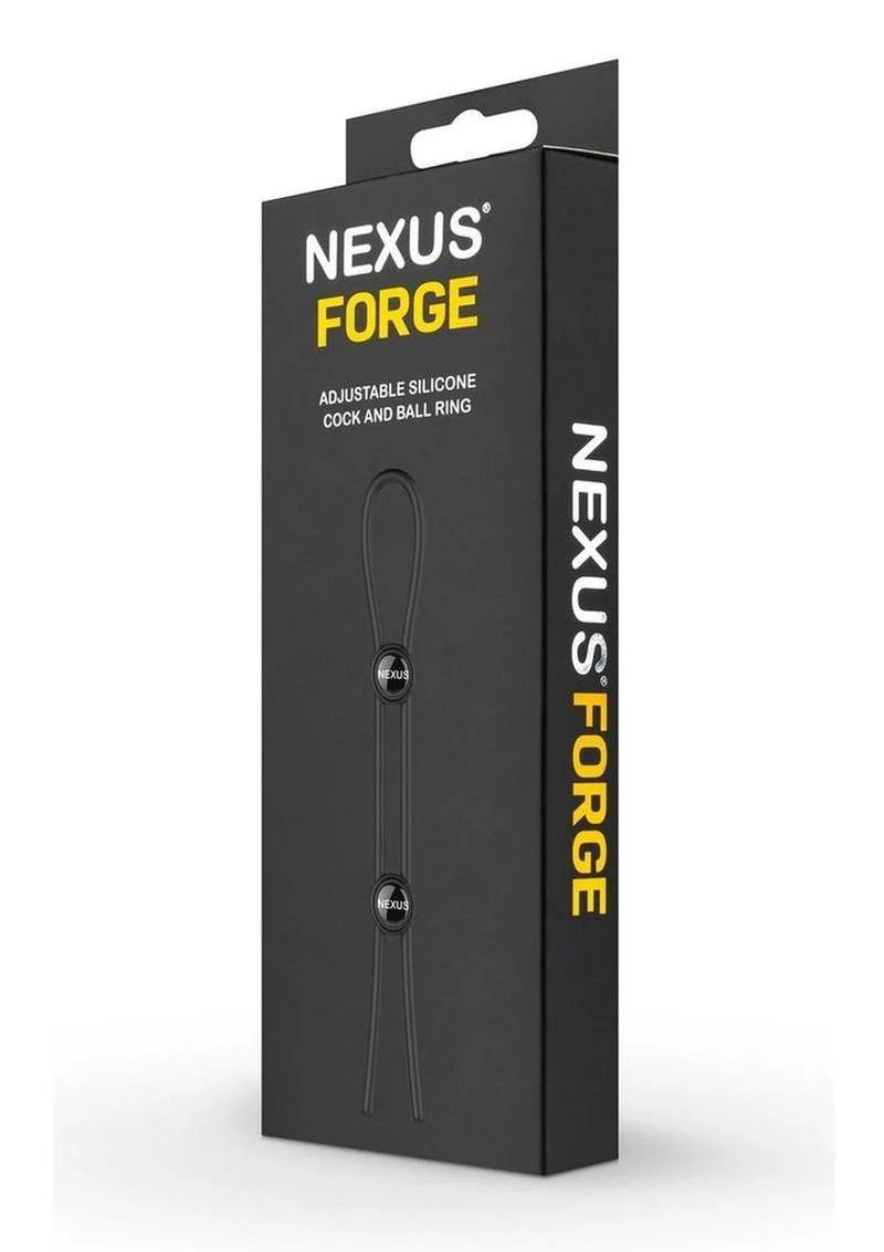 Nexus Forge Double Lasso Cock and Ball Ring - Image 3
