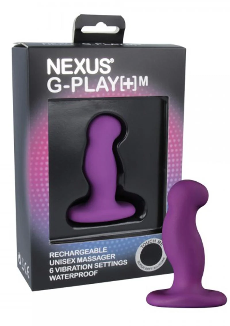 Nexus G-Play Plus M Vibrator Silicone G-Spot And P-Spot Massager - Image 3