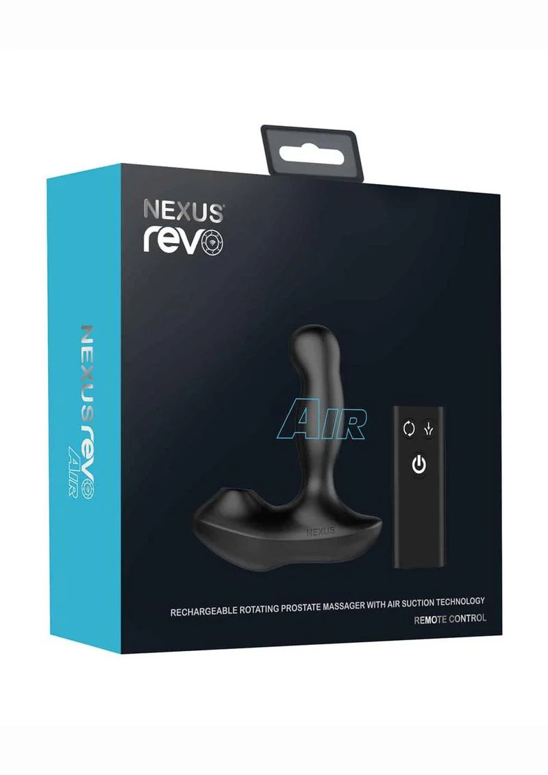Nexus Revo Air Silicone Prostate Massager Suction And Rotating - Image 4