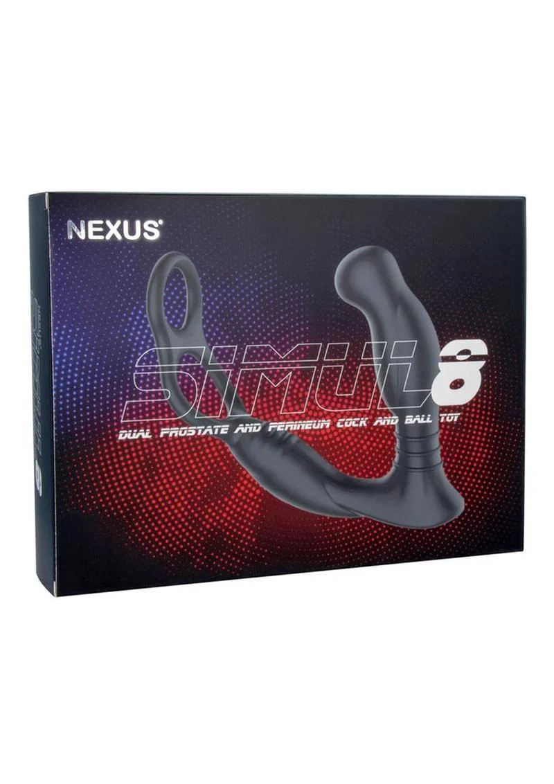 Nexus Simul8 Prostate Edition Rechargeable Silicone Vibrator - Image 4