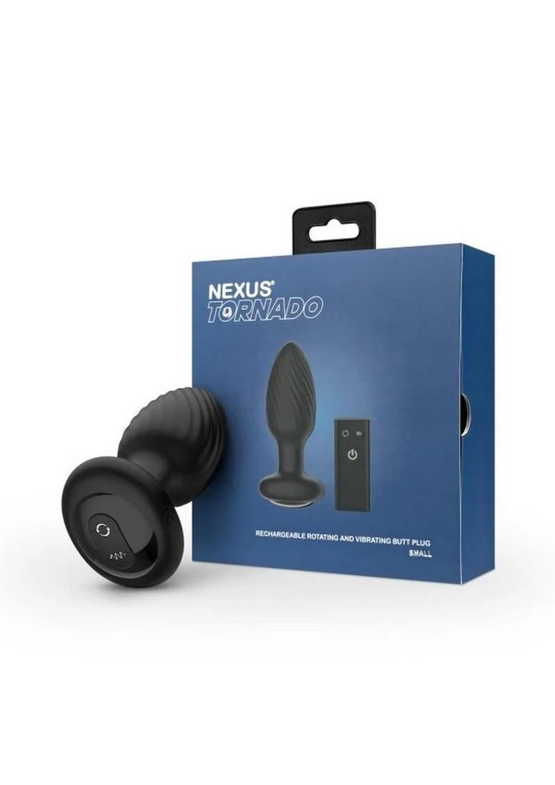 Nexus Tornado Small Rotating and Vibrating Butt Plug - Image 4