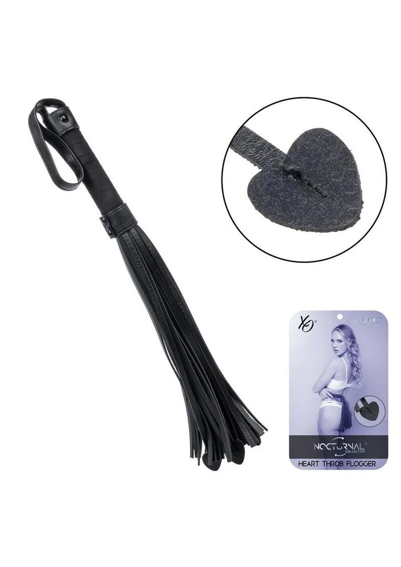 Nocturnal Collection Heart Throb Flogger - Image 3