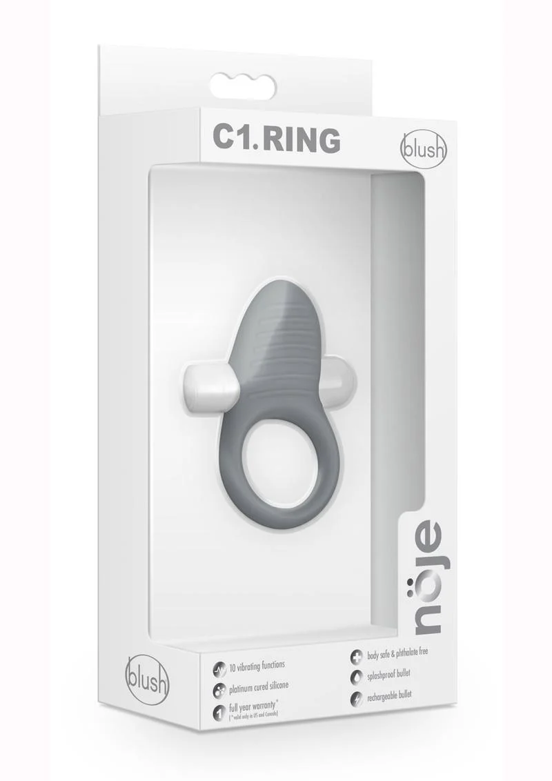 Noje C1 Rechargeable Silicone Cock Ring - Image 4