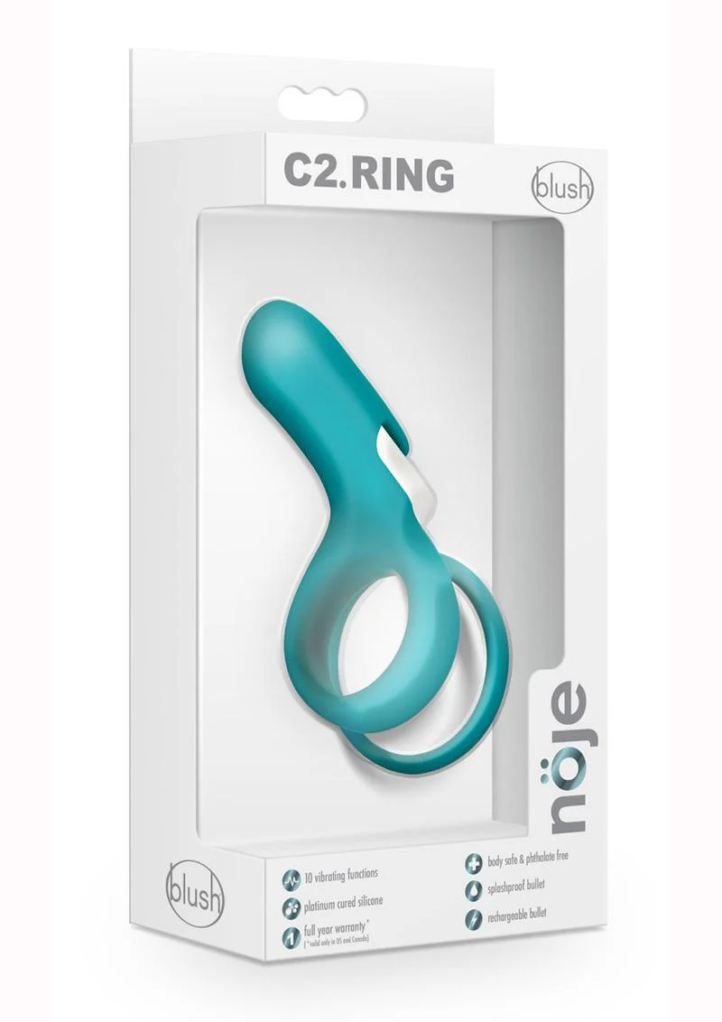Noje C2 Rechargeable Silicone Cock Ring - Image 3