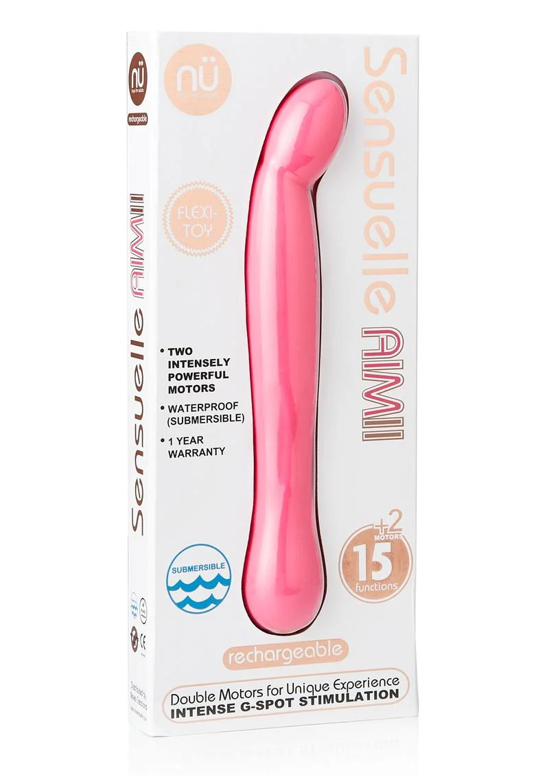 Nu Sensuelle Aimii Rechargeable Dual Motor Flexible G-Spot Vibrator - Image 6