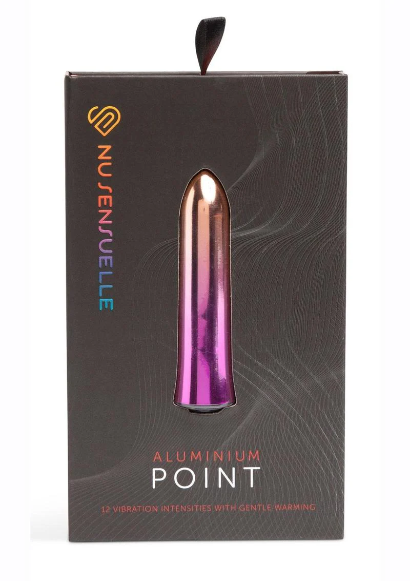 Nu Sensuelle Aluminium Point Rechargeable Warming Bullet - Image 4