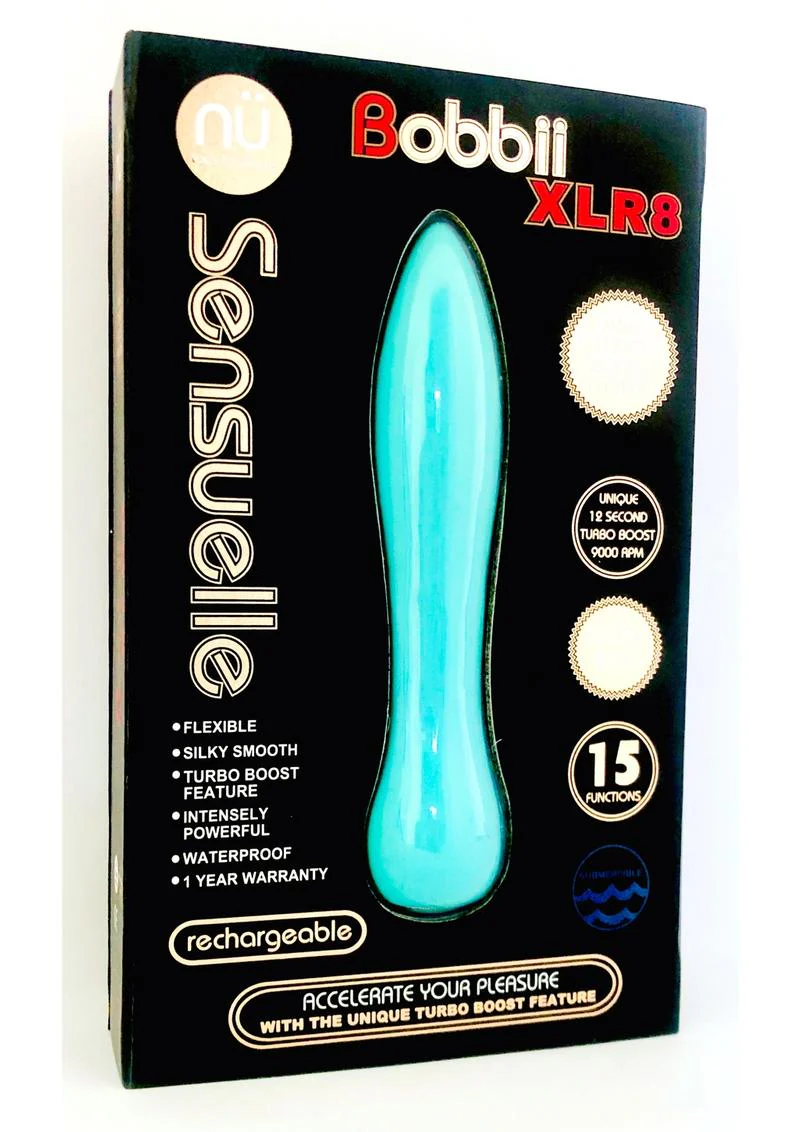 Nu Sensuelle Bobbii XLR8 Rechargeable Silicone Vibrator - Image 4