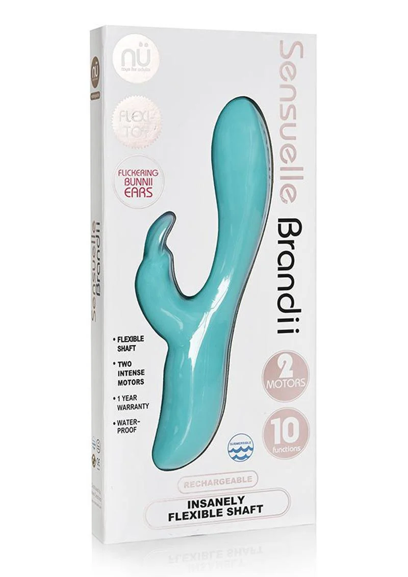 NU Sensuelle Brandii Super Flex Silicone Bunny Vibrator - Image 5