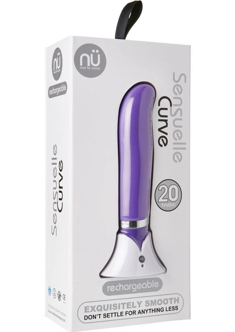 Nu Sensuelle Curve Rechargeable Silicone Vibrator 20 Functions - Image 5