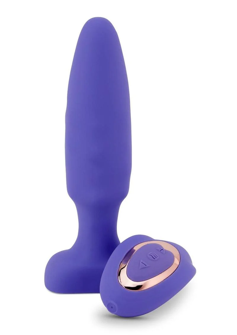 Nu Sensuelle Fino Roller Motion Rechargeable Anal Plug With Remote - Image 4