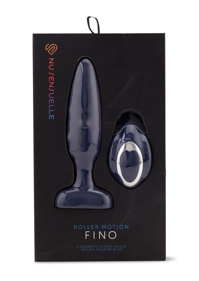 Nu Sensuelle Fino Roller Motion Rechargeable Anal Plug With Remote - Image 7