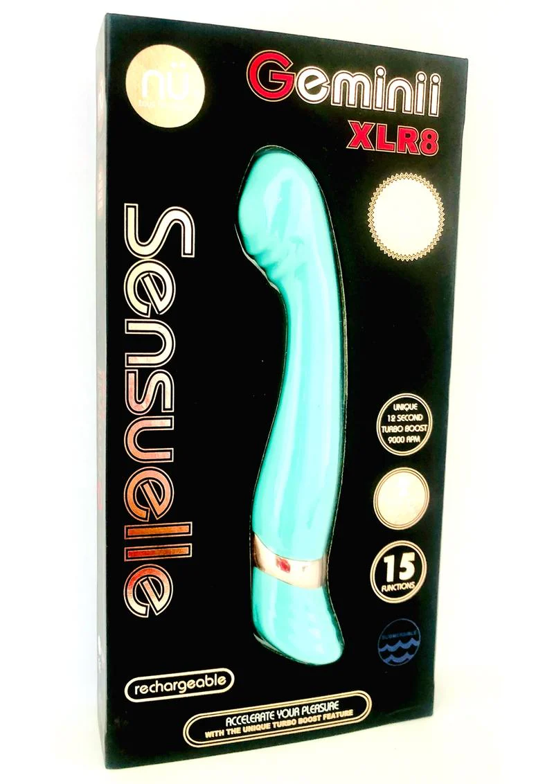Nu Sensuelle Geminii Xlr8 Rechargeable Silicone G-Spot Vibrator - Image 2