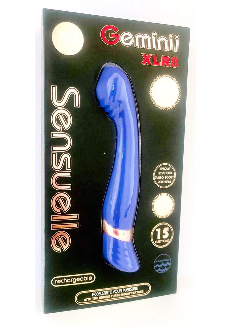 Nu Sensuelle Geminii Xlr8 Rechargeable Silicone G-Spot Vibrator - Image 4