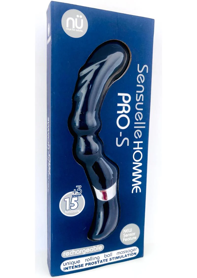 Nu Sensuelle Homme Pro-S Rechargeable Silicone Prostate Massager - Image 4