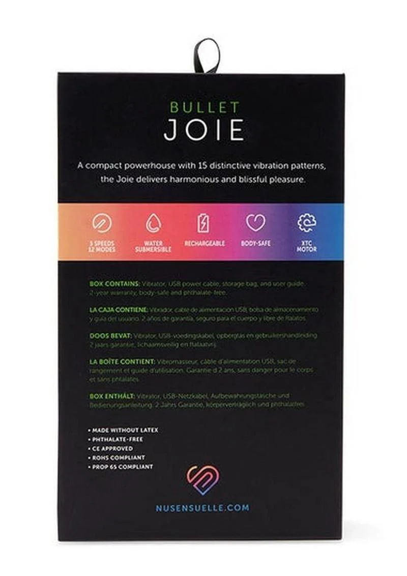 Nu Sensuelle Joie Rechargeable   Bullet Powerful - Image 10