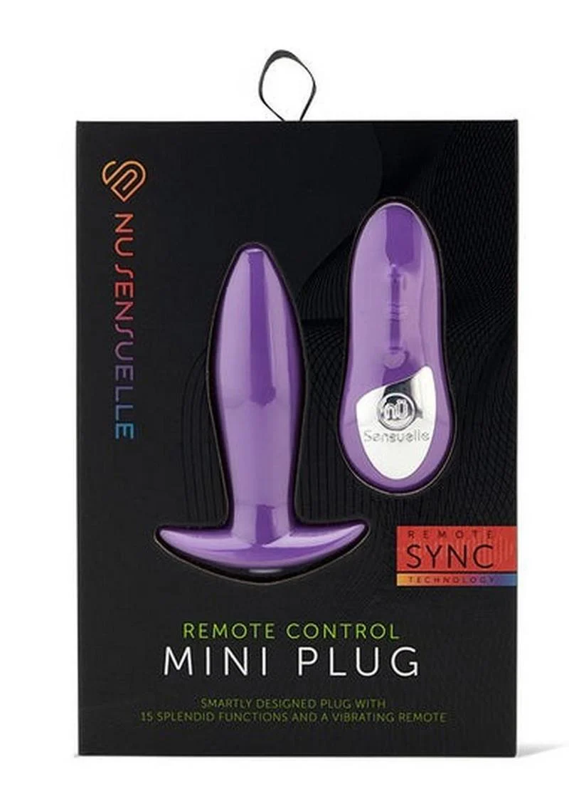 Nu Sensuelle Mini Plug Remote Control Submersible Vibrating Plug - Image 8
