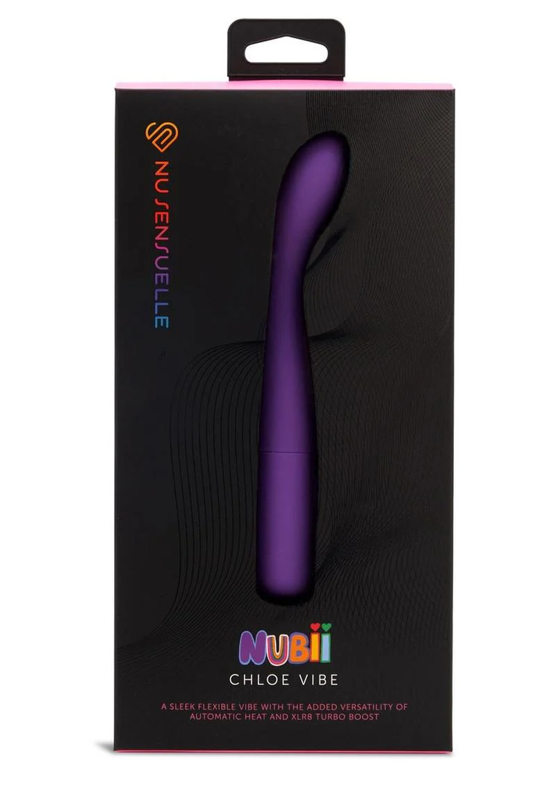 Nu Sensuelle Nubii Chloe Heated Flexible G-Spot Vibrator with Turbo Boost - Image 4