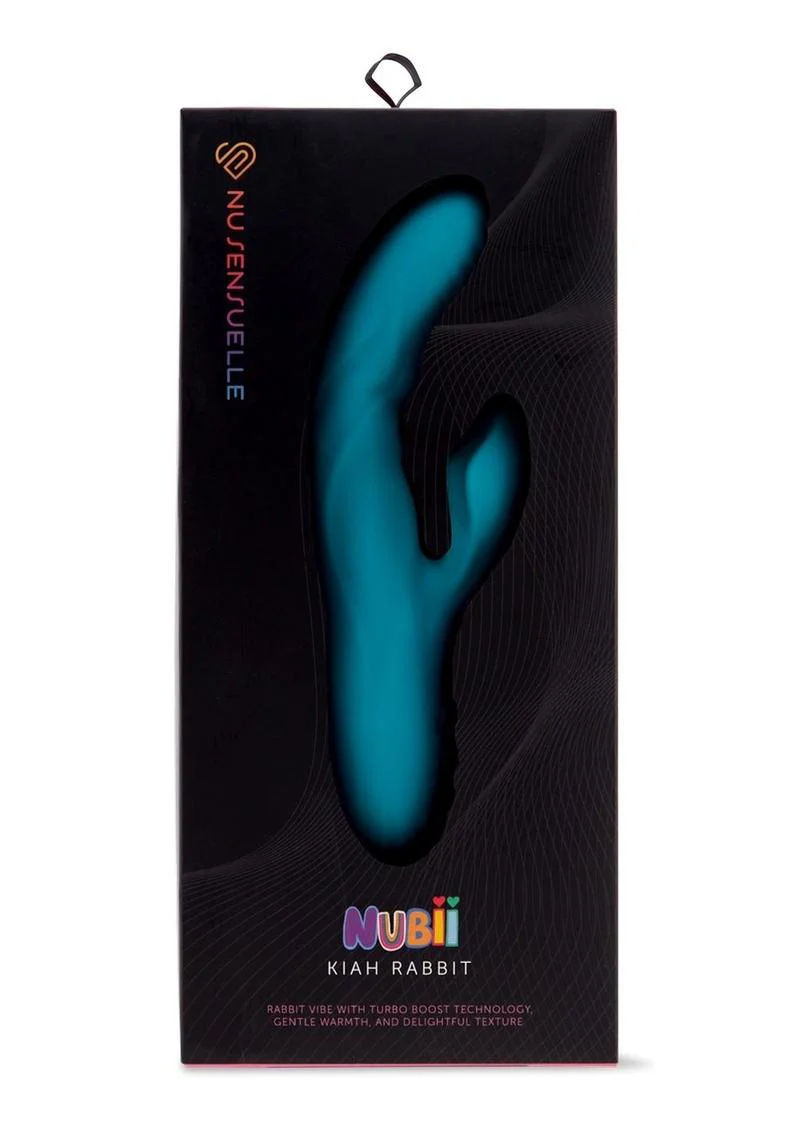 Nu Sensuelle Nubii Kiah Rabbit Rechargeable Silicone Rabbit Vibrator - Image 7