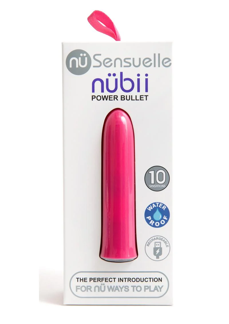 Nu Sensuelle Nubii Power Bullet Rechargeable Vibrator - Image 2