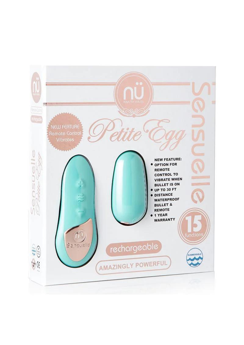Nu Sensuelle Petite Rechargeable Egg with Remote Control - Image 3