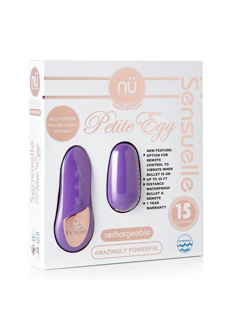 Nu Sensuelle Petite Rechargeable Egg with Remote Control - Image 4