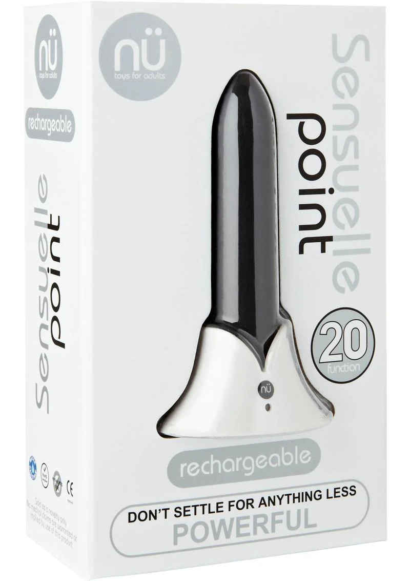 Nu Sensuelle Point Bullet – 20-Function Rechargeable Vibrator - Image 14