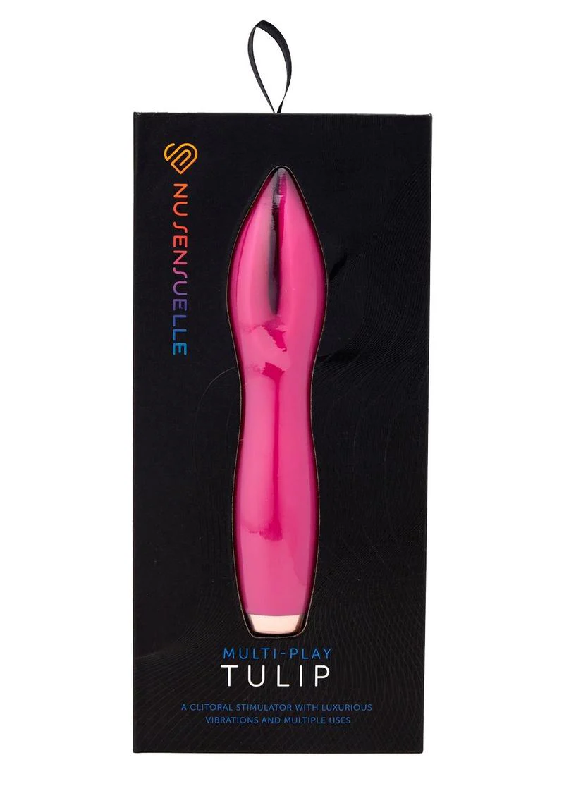 Nu Sensuelle Tulip Multi-Play Clitoral Stimulator Silicone Vibrator - Image 4